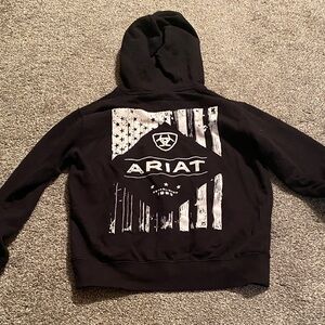 Ariat Kids Black Graphic Hoodie